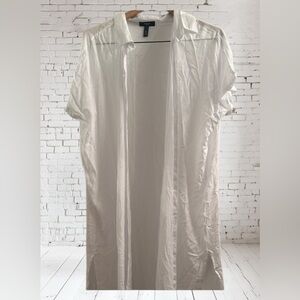 Aqua White Women's Swim Coverup